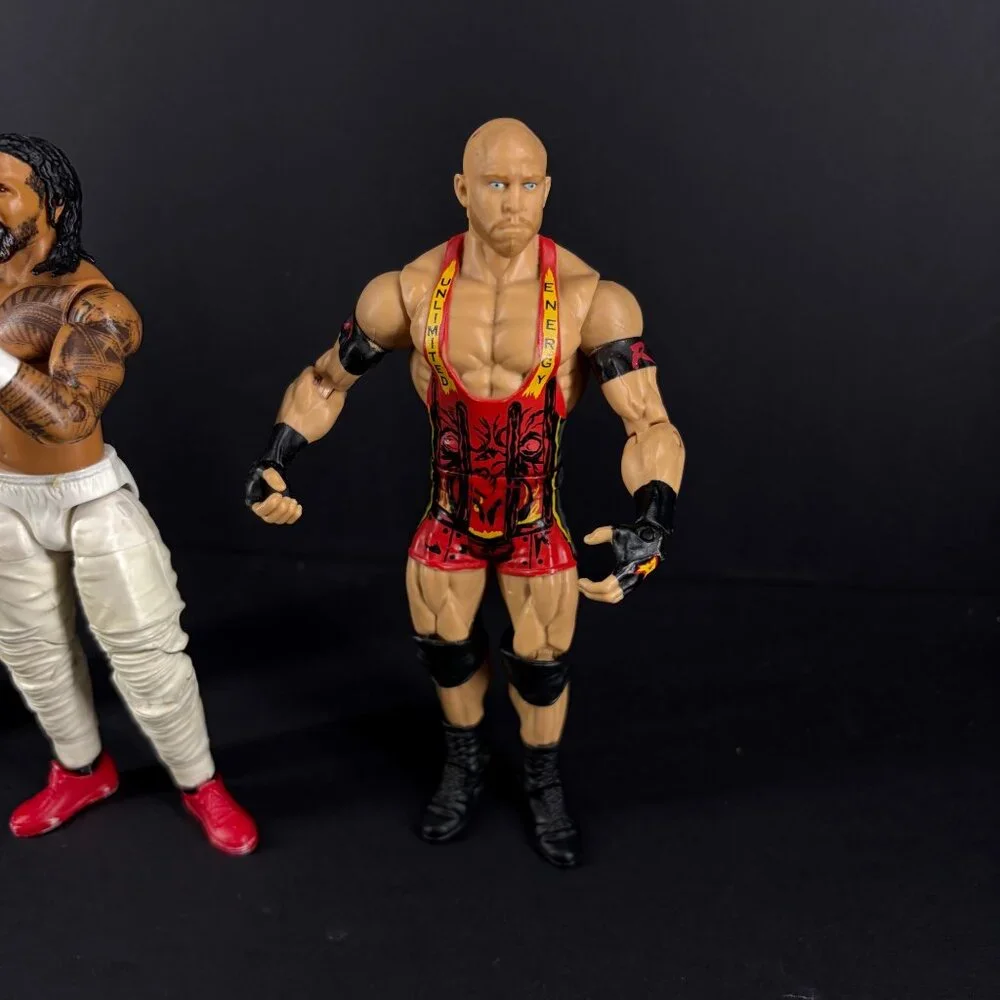 WWE Action Figures Set Of 3 - Randy Orton Roman Reigns Rob Van Dam Collectibles - Picture 3 of 6